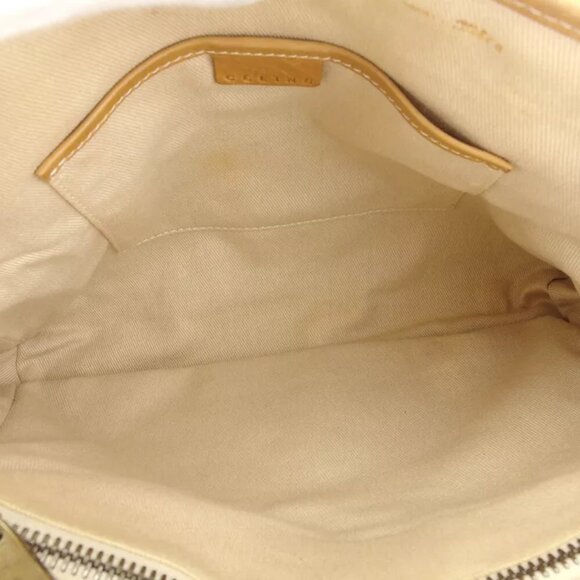 CELINE tote bag macadam beige canvas ?~ leather Authentic used - Picture 6 of 9